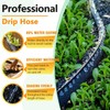 LAVEVE 2025 Upgrade Thickened Flat Garden Soaker Hose 15 FT,