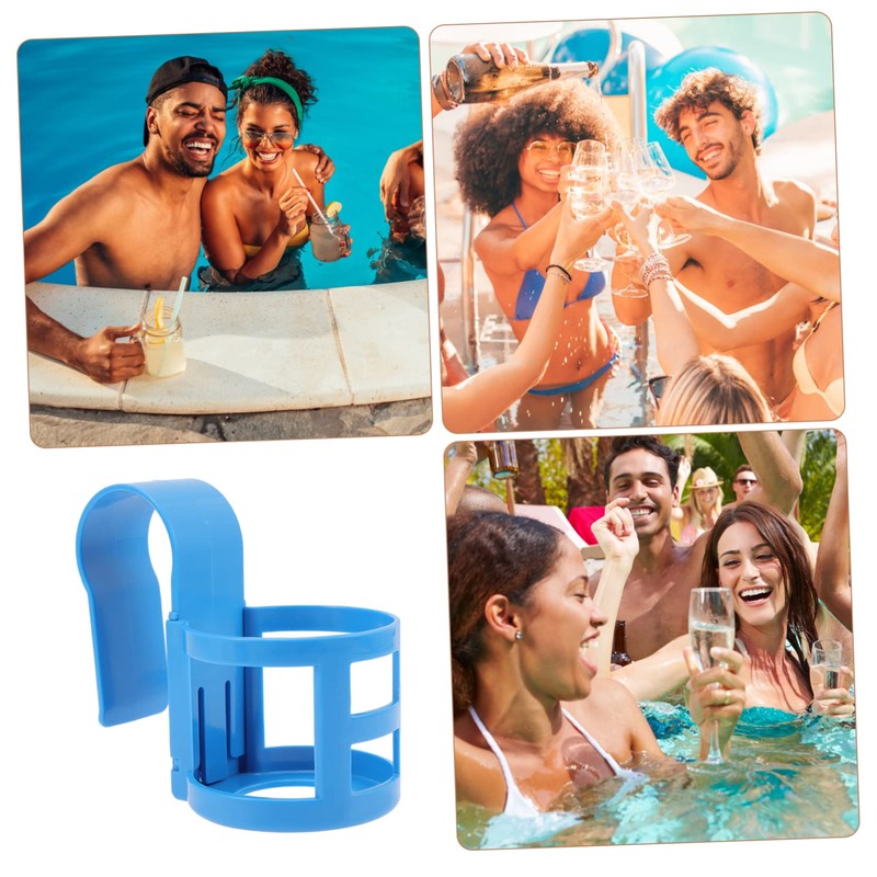 BESPORTBLE Above Ground Pool Drink Holder Holders Durable Beverage Rack