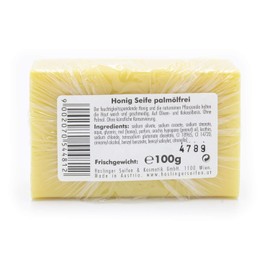 Haslinger Honey Body Soap Palm Oil Free 100 g