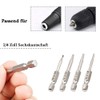 Mesee 5 Pieces 1/4 Inch Triangle Screwdriver Bits, 50 mm