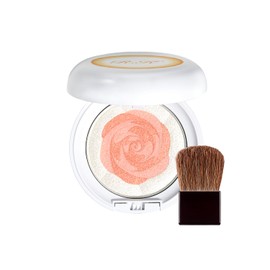 Kazu Reiko Nuance Cheek (pink) Brush Included, Adult Glossy Colors 3 Colors♪ Elegant Gloss Smooth Powder Formulated with Moisturizing Ingredients