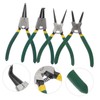 FUNOMOCYA Spring Loaded Pliers Kit 4pcs Circlip Pliers for Electrical