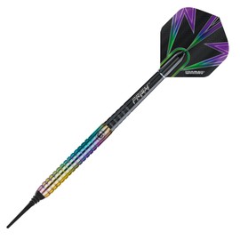 Winmau Foxfire Urban 18 Gram Barrel / 20 Gram Full Weight Professional Tungsten Darts Set with Flights and Stems (Shafts)