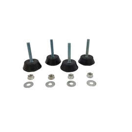 RASMACOR Anti-Vibration Bracket Floor Air Conditioning Damper Air Conditioning Shock Absorber Rubber Vibration Damper Pack of 4