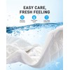 PERLECARE 4 Inch Dual Layer Twin Mattress Topper for Pressure