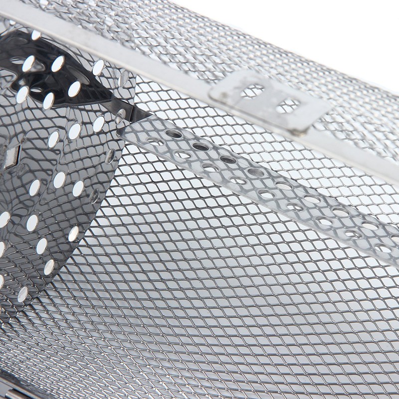 Mochiglory Rotisserie Oven Basket Grill Roaster Drum Stainless Steel Roast