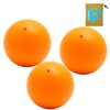 MMX Set of 3 pro juggling balls Plus 67mm Orange