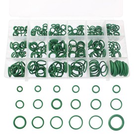 Yetaida 18 Size 270 Pcs O Rings Assortment Kit, Nitrile Rubber Gasket Sealing O-Ring Set for Car, Automotive, Faucet, Hose, Vehicle Repair, Pressure Washer Plumbing Air or Gas, Resist Oil Heat, Green