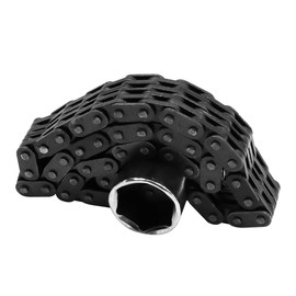 FONGKNOX Chain Oil Filter Wrench 44 Sections Multi-Chain Chain Wrench Oil Filter Wrench Universal Oil Filter Chain Wrench