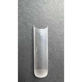 NOVO OVO XXL Square Nail Tips with Sharp Point & Moon Curve，Extra Thick False Nails Press on, matte Full Cover Soft Gel Extension Fake Nail Acrylic kit French Tip X 15 Size 180pcs