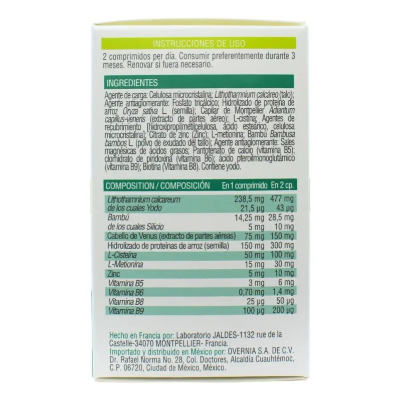 Pilgro Volumen Y Vitalidad Del Cabello 60 Capsulas