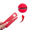 Angzhili 2 Packs Seat Belt Cutter,Emergency Lifesaving Tool (Red)