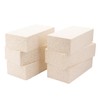 6 Pieces Insulating Fire Brick for Ovens, Kilns, Fireplaces, Forges