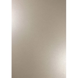 Netuno 100 x Pearlescent Sand Craft Paper DIN A4 21 x 29.7 cm 120 g Majestic Sand Fine Paper Craft Paper Glossy Pearlescent Paper for Crafts Printing Decorating Shimmer Paper