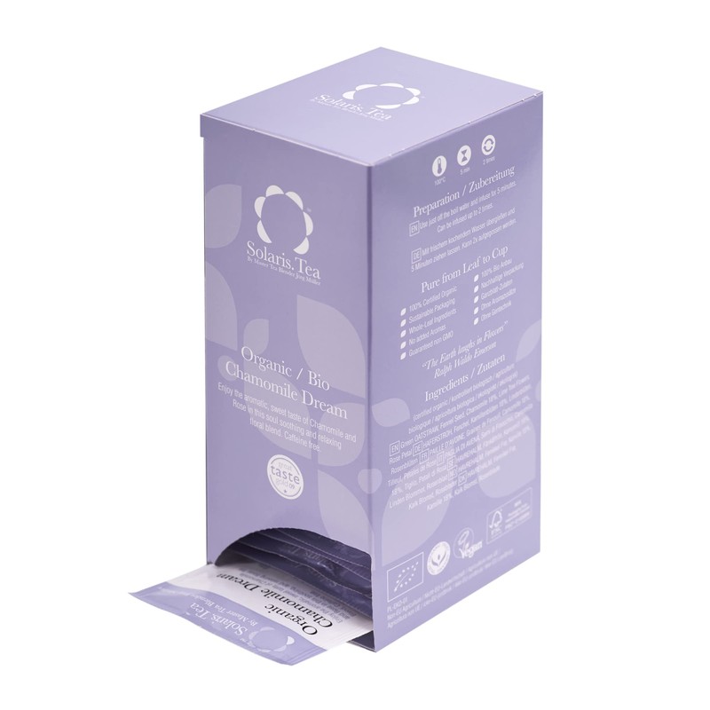 Solaris Tea - Organic Chamomile Dream | 100% Organic Whole