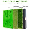Golf Practice Mat,Golf Mats for Backyard Office & Garage Hitting