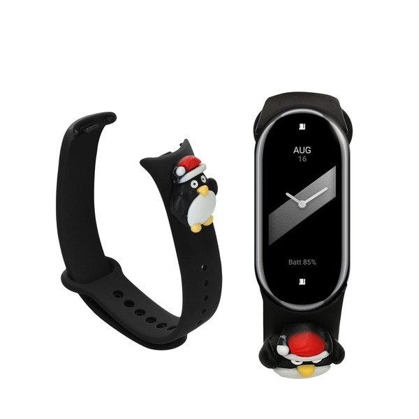 kwmobile Silicone TPU Band Compatible with Xiaomi Mi Band 8
