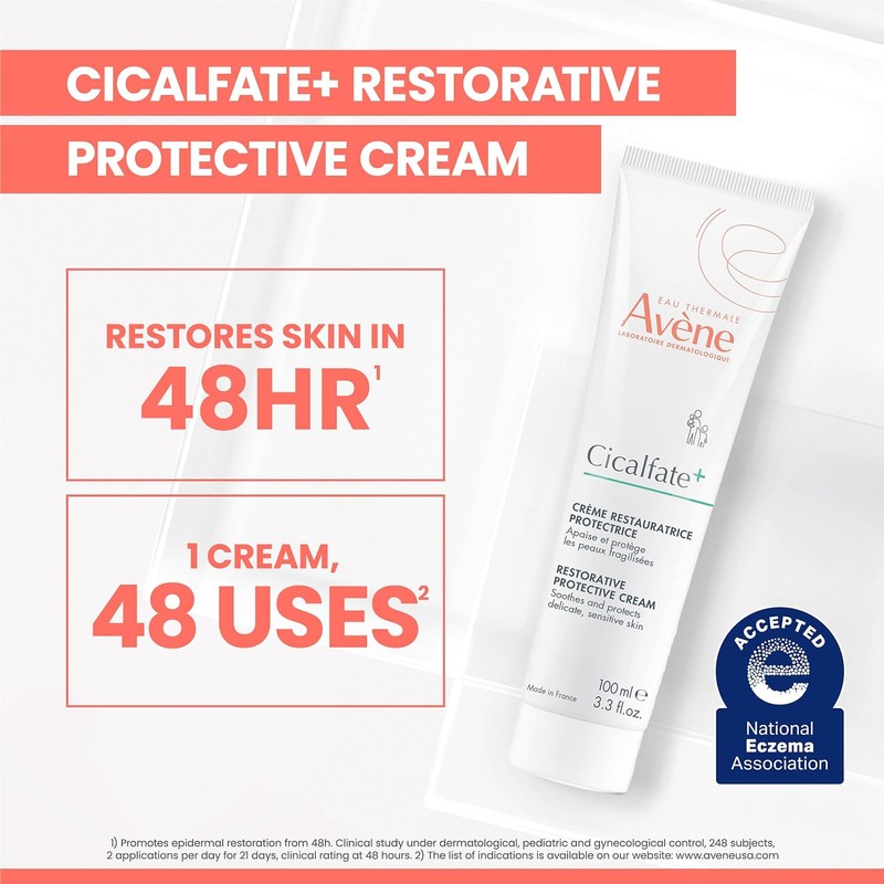 Avène Cicalfate+, crema restauradora y protectora de uso familiar, para