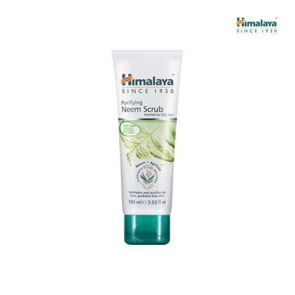 Himalaya Soothing Hypoallergenic Neem Scrub 100ml / 히말라야 진정 저자극