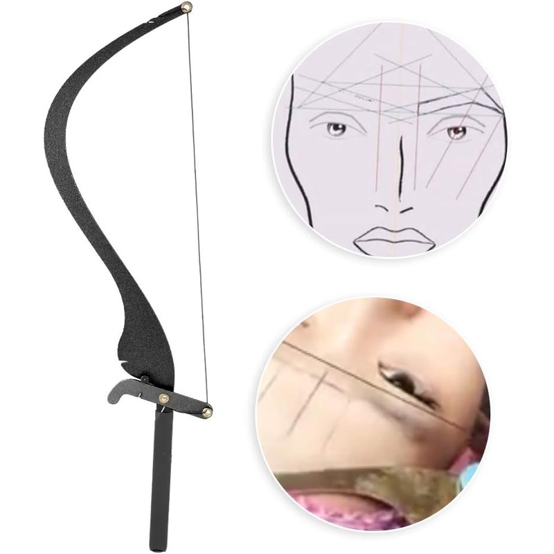 DOACT Regla de Microblading 25.7cm Aleación Aluminio Herramienta de medición,
