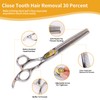 7 Inch Professional Dog Grooming Scissors Kit, 6-in-1 Pet Grooming