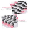 FOMIYES 3sets False Eye Lashes Kit Lash Extension Box for