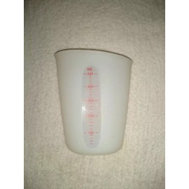 Vencort Taza Jarra Medidora Silicon Flexible 500 Mililitros