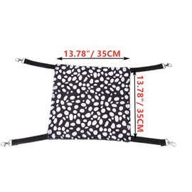 Litewoo Bird Swing Hammock Hanging Soft Warm Bed for Bird Chinchilla Cat Sugar Glider Parrot Ferret Squirrel