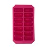 Assorted Flexible Ice Cubes Reusable Tray 22cm
