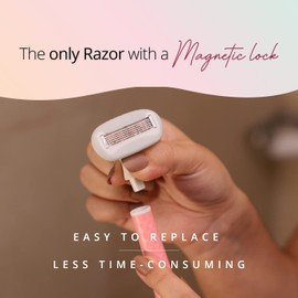 Carmesi Body Razor Swing Refill Pack for Women | Swings Along Your Curves | 5-Blade Precision | 2-Way Pivoting Head | Easy Replaceable Cartridge Blades | (2 Count)