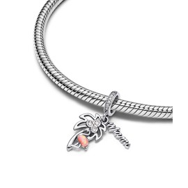 PHCLASY Summer Beach Ocean Animal Charms for Bracelets Necklaces and European Snake Chain Great Gifts for Women Holiday/Birthday, Cubic Zirconia