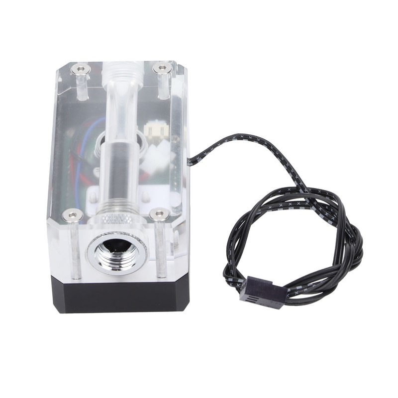 Water Thermometer CPU Temperature Indicator with LED Digital Screen Display