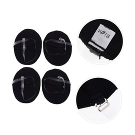 TOVINANNA 3sets Wearable Underarm Pads Polyester Travel Armpit Pads for Women Absorbent and Comfortable Summer Running Washable 2pairs*3