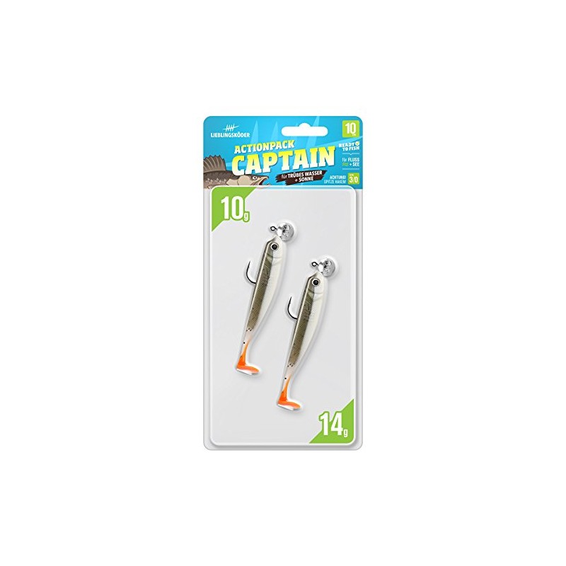 Lieblingsköder Captain Action Pack 10 cm