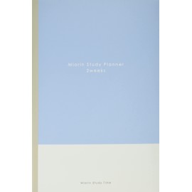 Sunstar Stationery S2638550 Study Run Notebook, B5, 2 Weeks, Miorin, Study Time, Blue