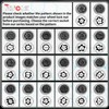 JEUCLEL 537 Wheel Locking Nut Key Compatible with VW VAG