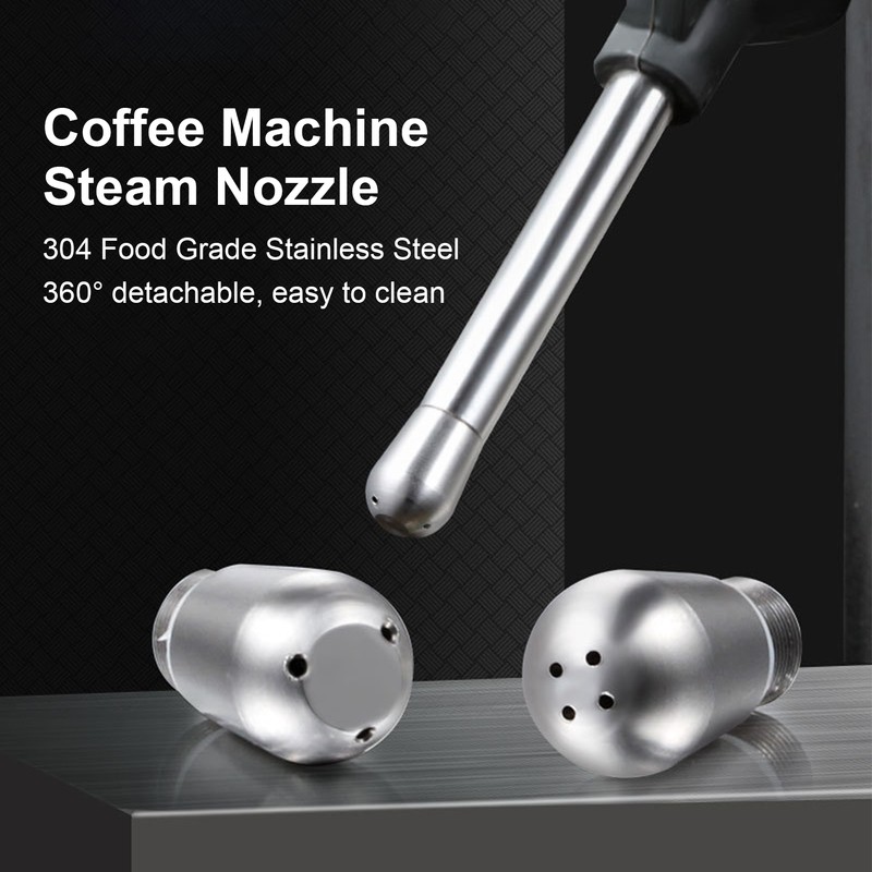 Coffee Machine Steam Nozzle 304 Stainless Steel Multiple Holes Tip