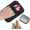 QQM 2025 Upgraded Pet Hair Remover Glove, Double-Sided Reusable Electrostatic