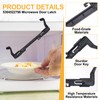 Tellegloww 2 Pack Microwave Door Latch Microwave Replacement Parts Door