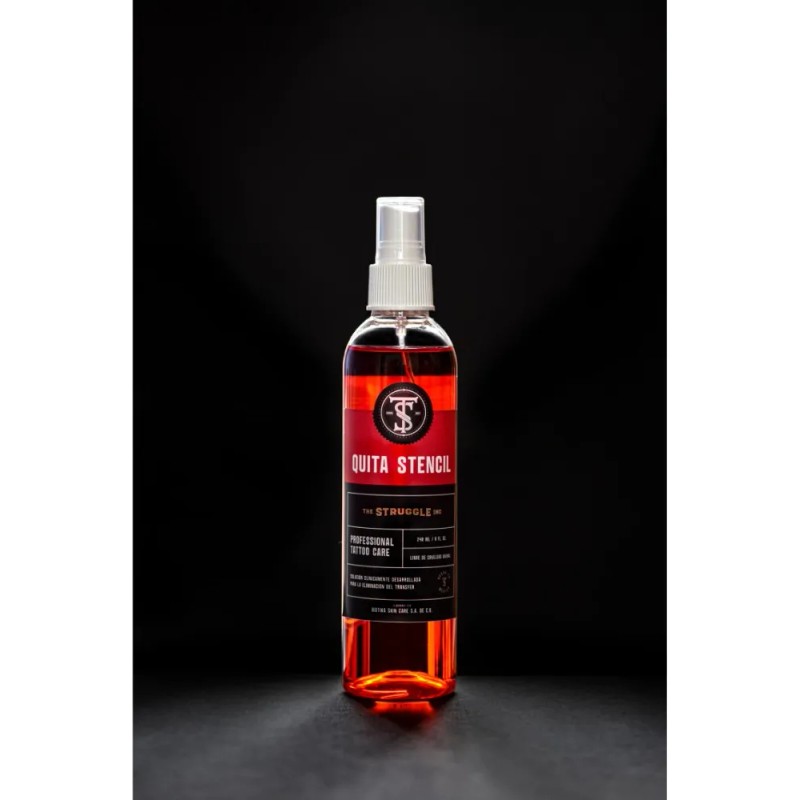 Quita Borra Stencil Devil Red Line Tattoo Boycott 120ml