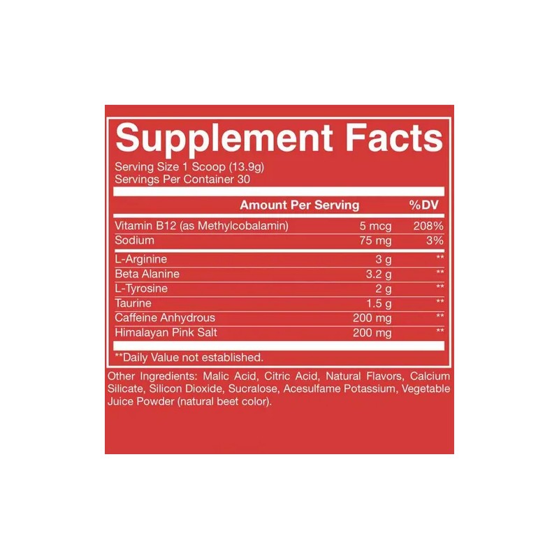 Pre Entreno Cbum Essential Pwo Raw Nutrition 30 Servicios Sabor