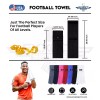 Exxact Sports QB Football Towel with Hook & Loop Fastener