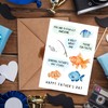 CCAMSSELY Fishing Fathers Day Card - Happy Father's Day Card