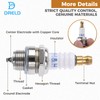 DRELD 4Pcs L7T Spark Plugs, 2 Stroke Engine Spark Plug