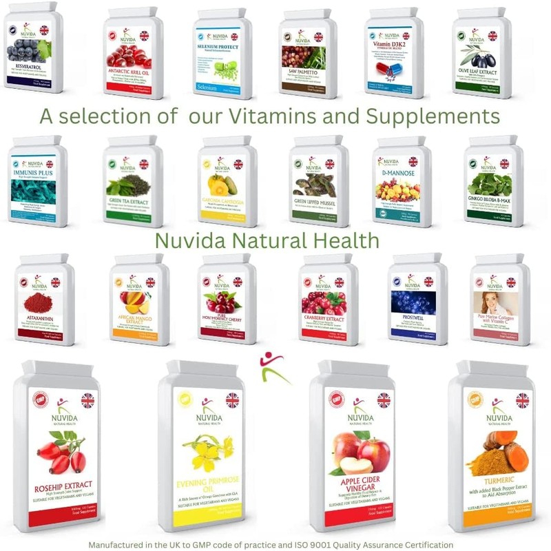 NUVIDA NATURAL HEALTH Krill Oil Capsules 500mg - Krill Oil