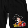 Dragon Ball Z Goku Logo Men's Black Sleep Pajama Shorts-XL
