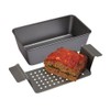 Lift and Serve Non-Stick Healthy Meatloaf Pan Set by Good