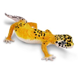 Safari Ltd. Leopard Gecko Figurine - Detailed 7" Plastic Reptile Figure - Edu...