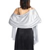 Ralcosuss Women’s Satin Silk Shawl and Wrap for Evening Party