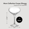 Orrefors More Coupe 7 Fl. Oz. Cocktail Glasses - Set